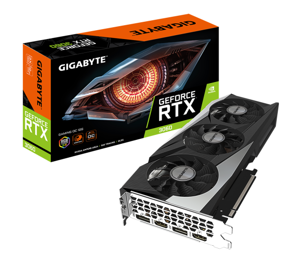 GIGABYTE RTX 3060 Gaming OC 2.0 12GB GDDR6 192bit LHR 2DP/2HDMI GV-N3060GAMING OC-12GD 2.0 - 661713 - zdjęcie 10